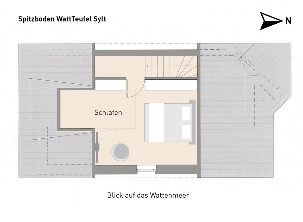 Wattteufel Sylt Apartamento Exterior foto